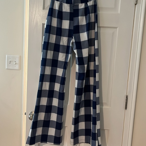 Free people buffalo plaid high waisted pants - Picture 5 of 5
